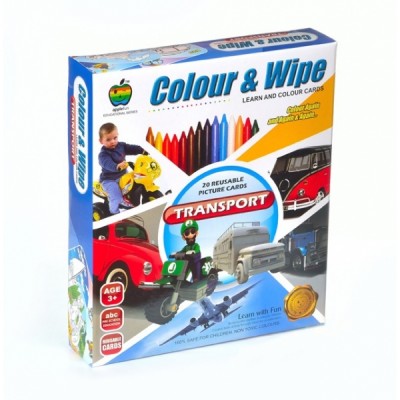 Apple Fun Colour N Wipe (Transport)